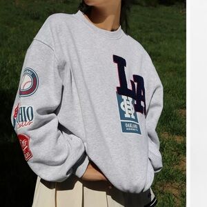 Urban Outfitters LA patch crew neck sweatshirt